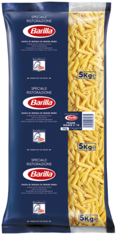 PENNE RIGATE BAR. N.73 KG.5x3