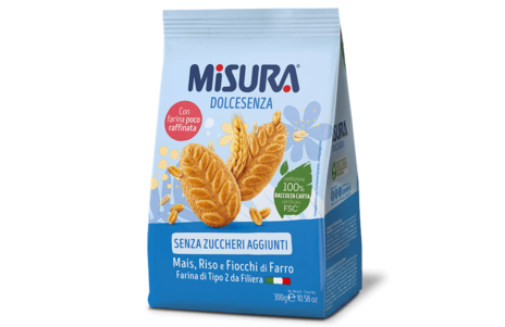 MISURA BISCOTTI DOLCESENZA CEREALI 300Gx10