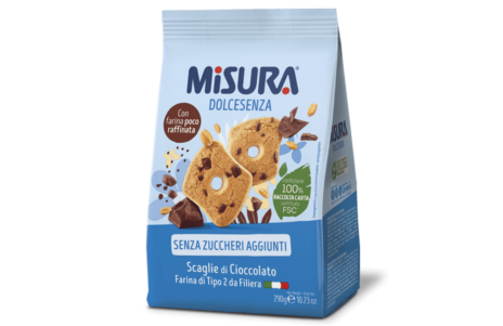 MISURA BISCOTTI DOLCESENZA SCAGLIE 290Gx10
