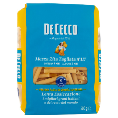 MEZZA ZITA TAGLIATA N.117 24x0,500