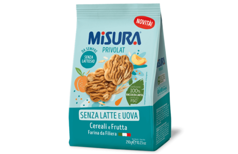 MISURA BISCOTTI PRIVOLAT CEREALI FRUTTA 290Gx12