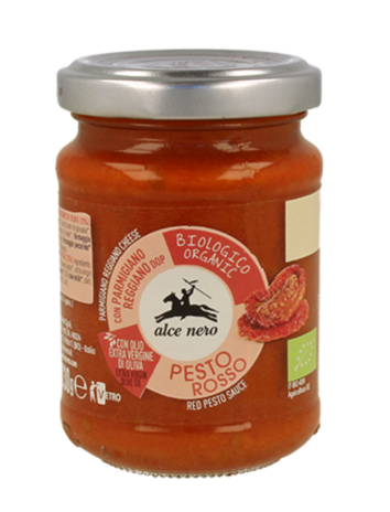 PESTO ROSSO CON POMODORI BIO 6x0,130