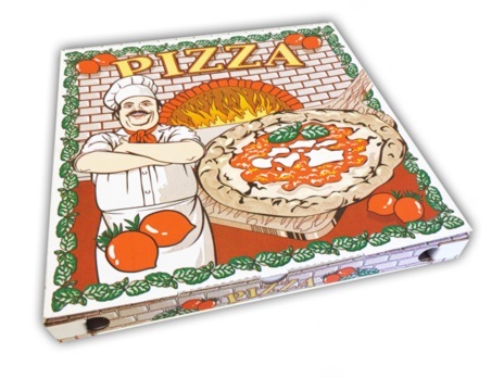 PIZZA BOX SR 33X33X3  PZ 100