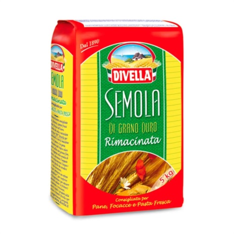 SEMOLA RIMACINATA DIVELLA KG.5x3 