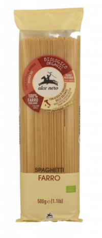 SPAGHETTI 100% FARRO BIO 12x0,500