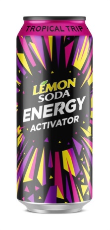 LEMONSODA ENERGY TROPICAL 12x0,330